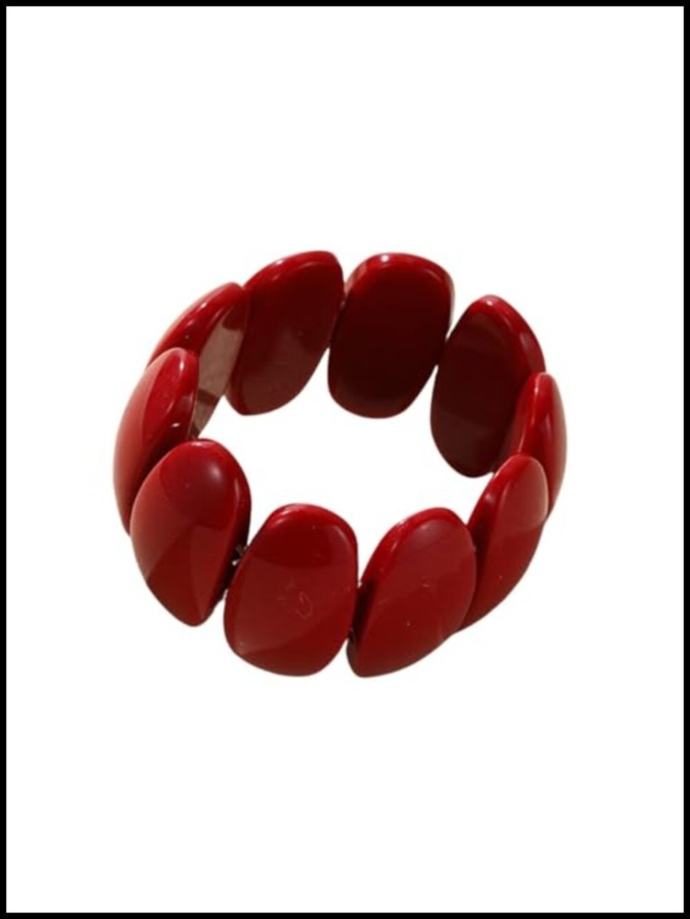 Chunky Acrylic Bracelets Irregular Resin Bangle for Women